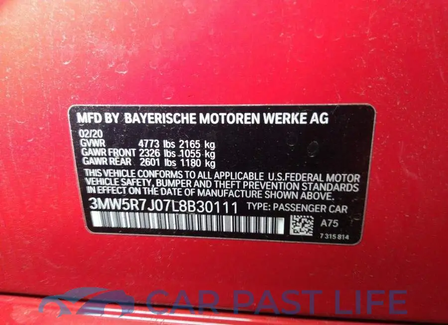 3MW5R7J07L8B30111# 9