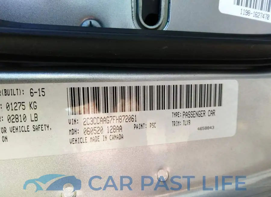 2C3CCAAG7FH872061# 9
