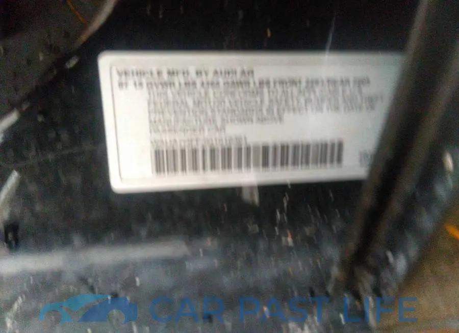 WAUA7GFF3G1016361# 9
