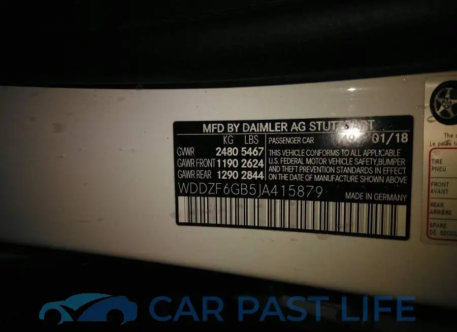 00DZF6GB5JA415879# 9