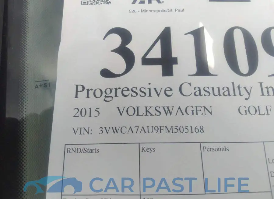 3VWCA7AU9FM505168# 9