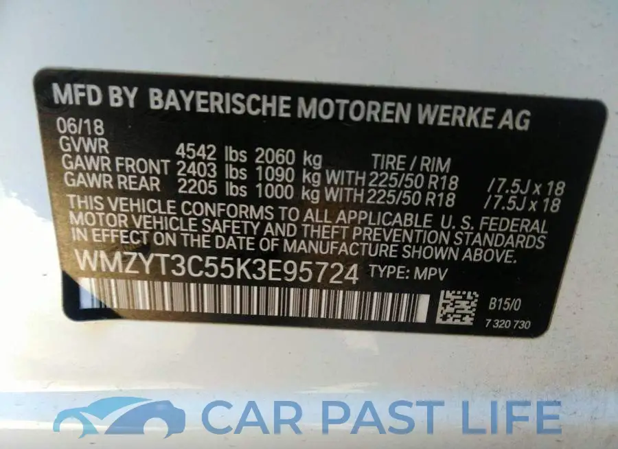 WMZYT3C55K3E95724# 9