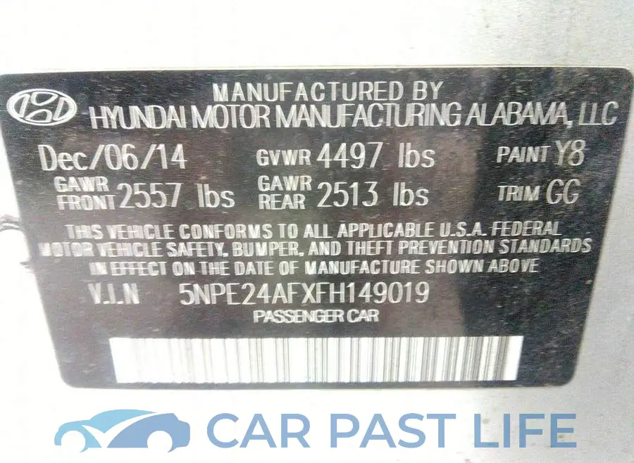 5NPE24AFXFH149019# 9
