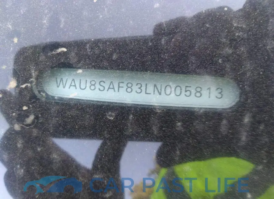 WAU8SAF83LN005813# 9