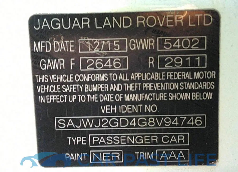 SAJWJ2GD4G8V94746# 9