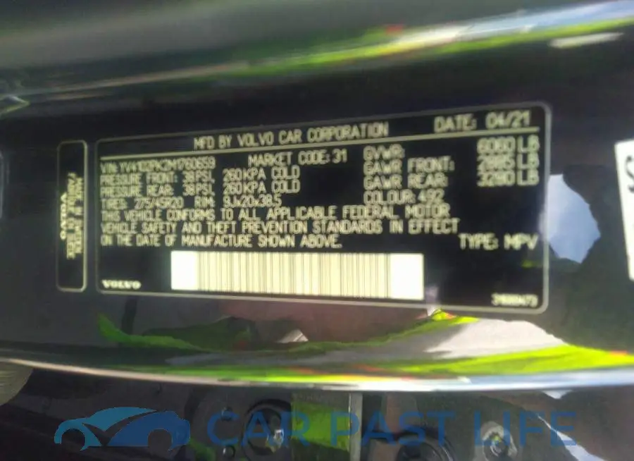 YV4102PK2M1760659# 9