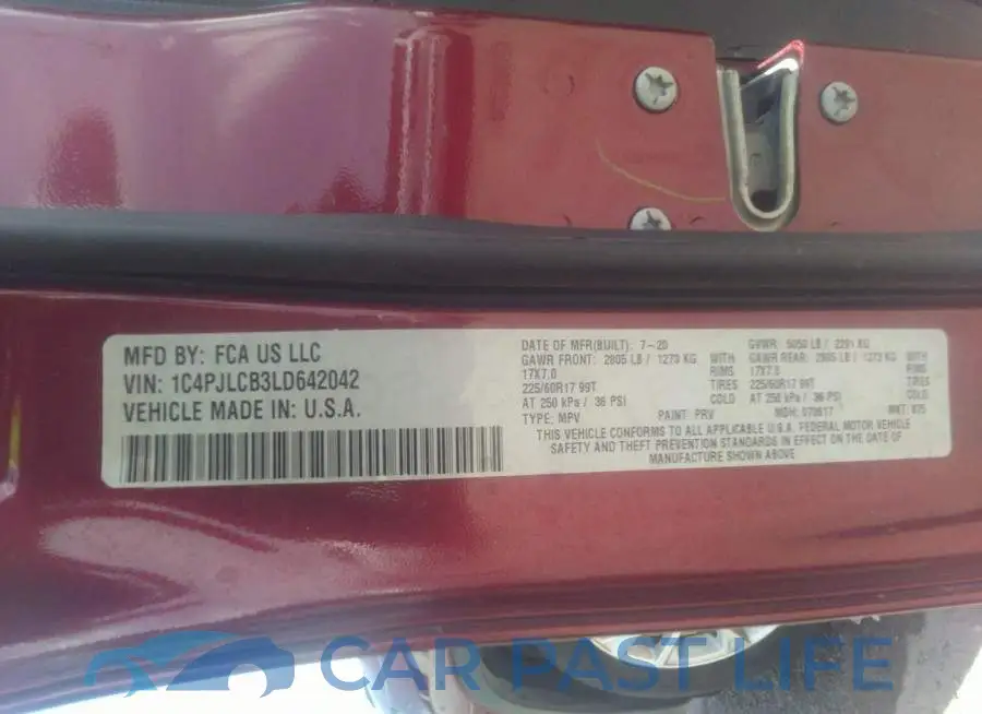 1C4PJLCB3LD642042# 9