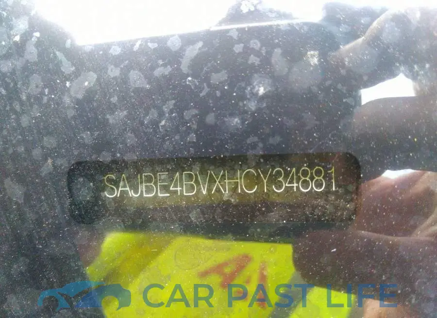 SAJBE4BVXHCY34881# 9