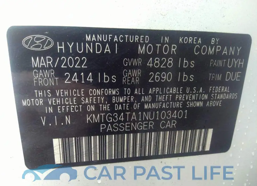 KMTG34TA1NU103401# 9