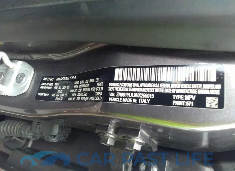 ZN661YUL9HX255015# 9
