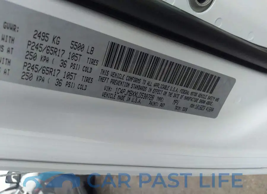 1C4PJMBXXLD530728# 9
