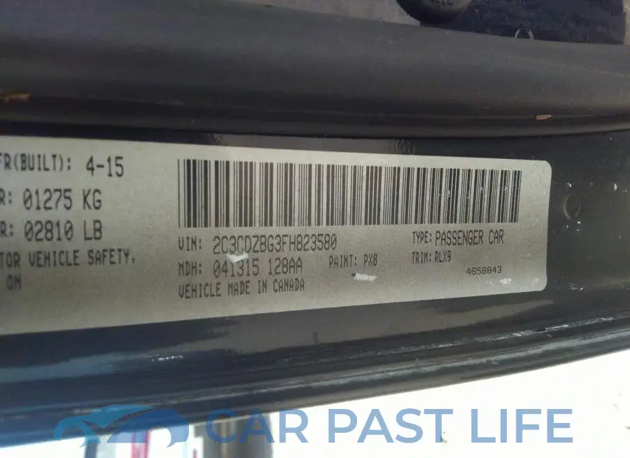 2C3CDZBG3FH823580# 9