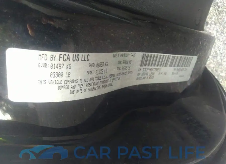 3C3CFFARXFT750212# 9