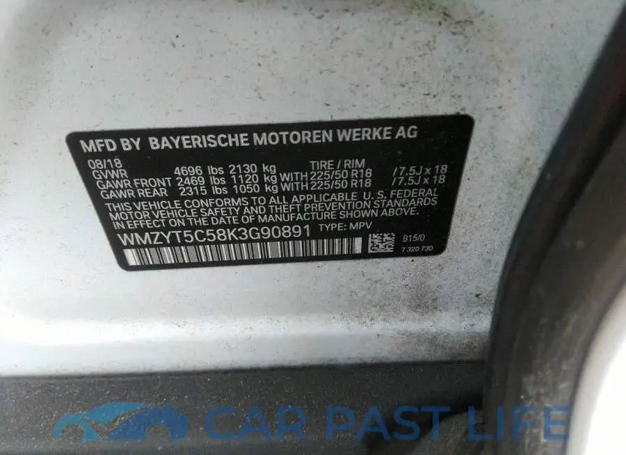 WMZYT5C58K3G90891# 9