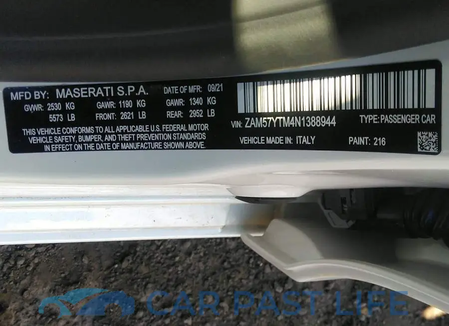 ZAM57YTM4N1388944# 9