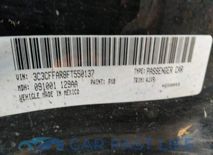 3C3CFFAR8FT550137# 9