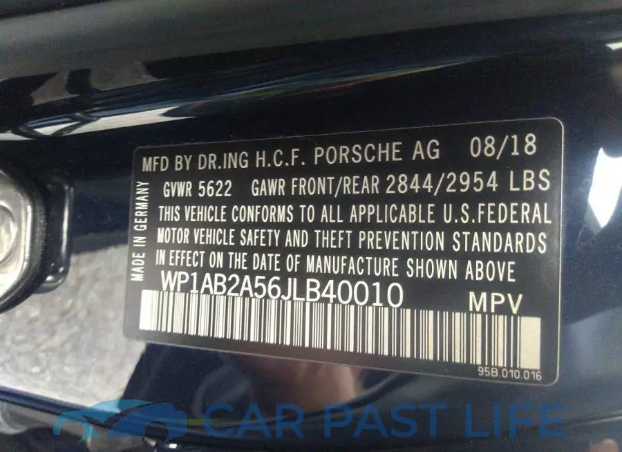 WP1AB2A56JLB40010# 9