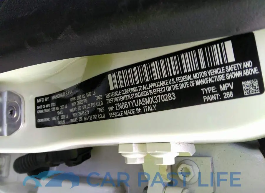 ZN661YUA5MX370283# 9