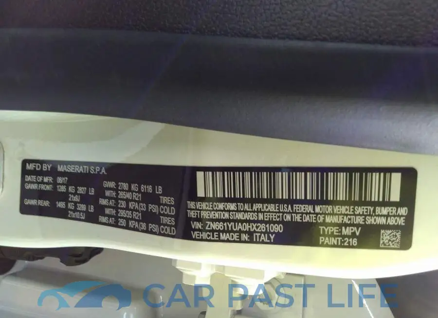 ZN661YUA0HX261090# 9