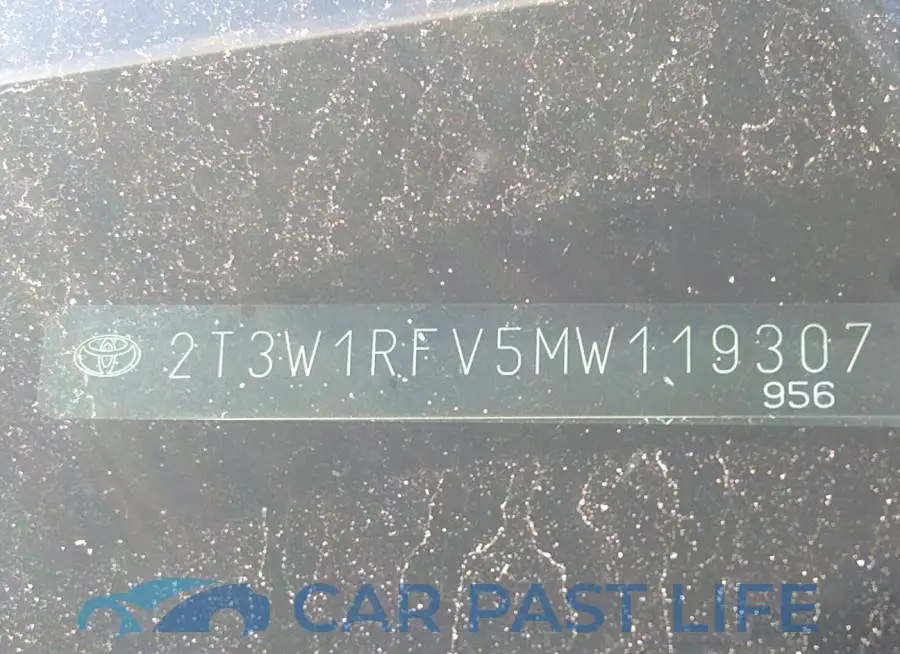 2T3W1RFV5MW119307# 9