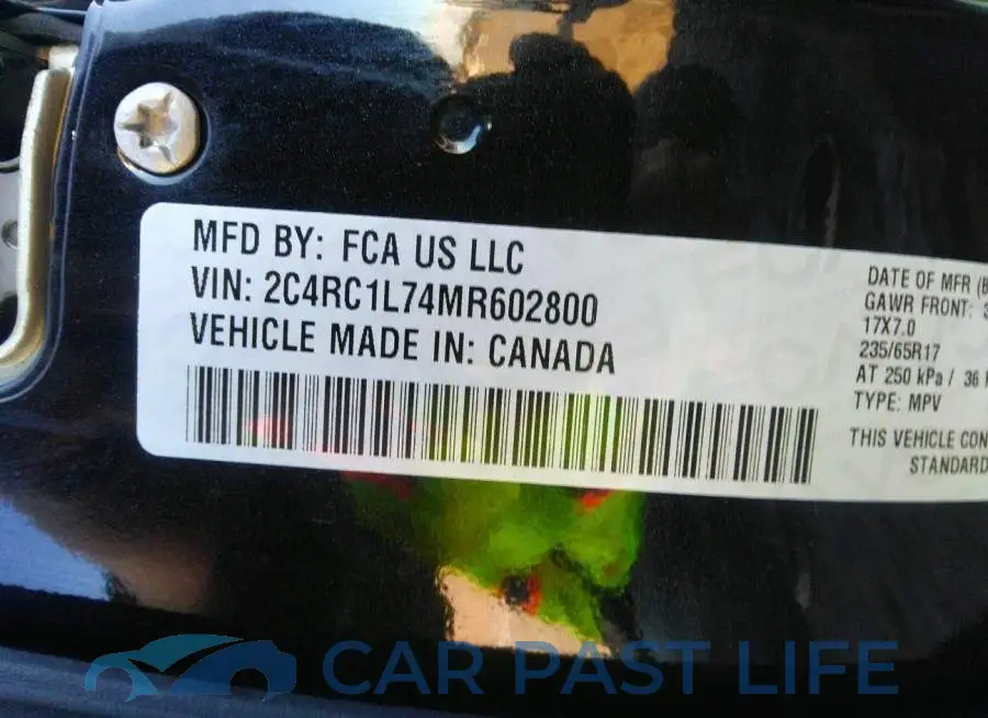 2C4RC1L74MR602800# 9