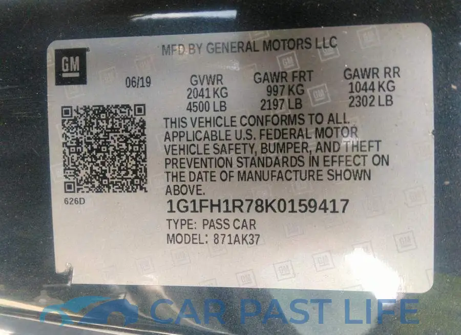 1G1FH1R78K0159417# 9