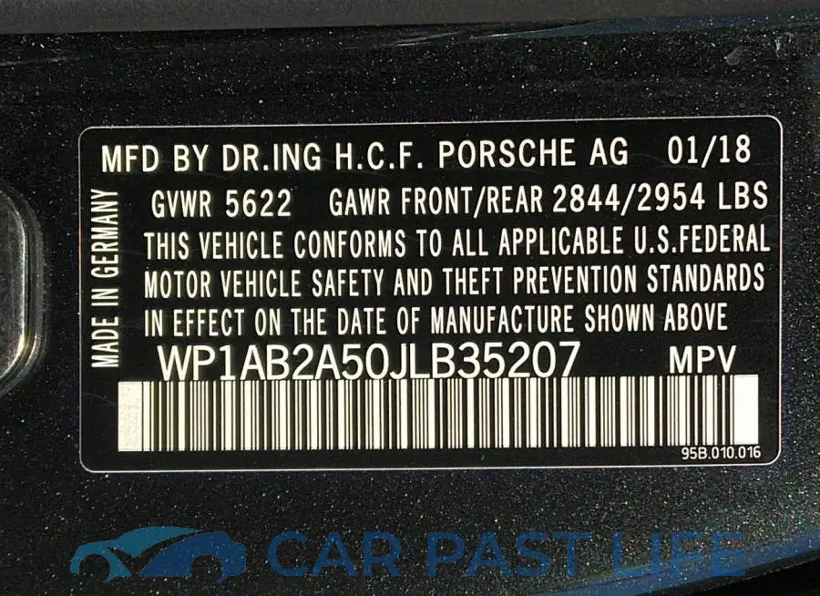 WP1AB2A50JLB35207# 9