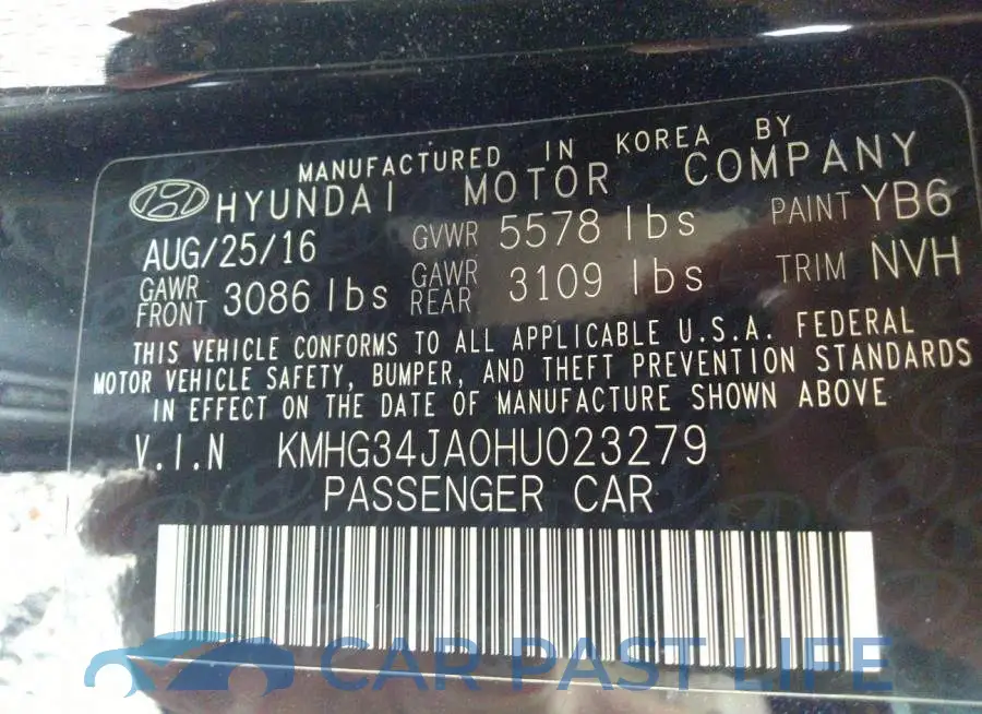 KMHG34JA0HU023279# 9