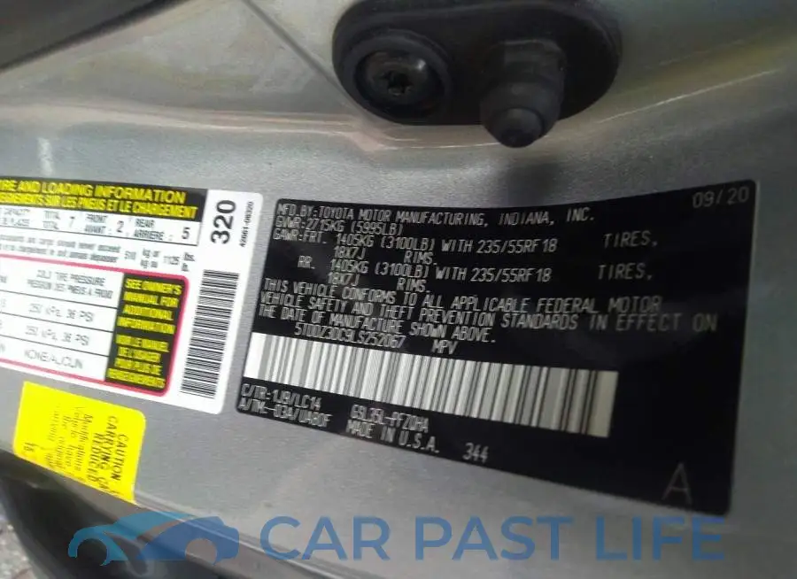 5TDDZ3DC9LS252067# 9