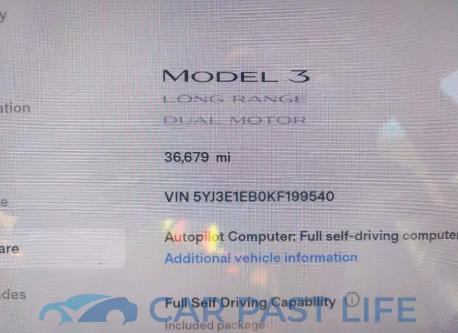 5YJ3E1EB0KF199540# 7