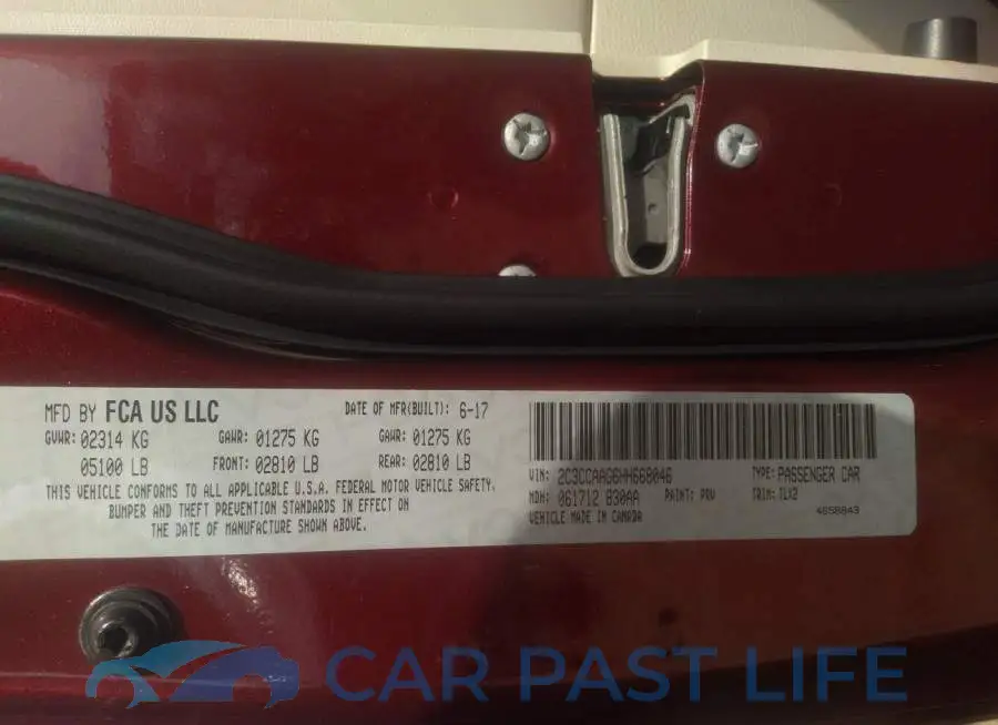 2C3CCAAG6HH668046# 9