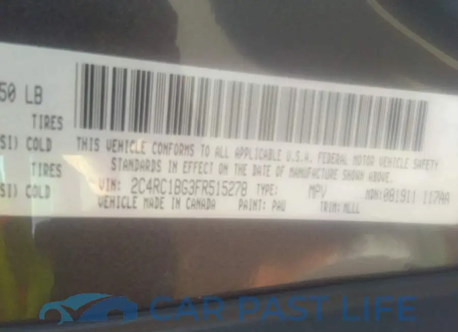 2C4RC1BG3FR515278# 9