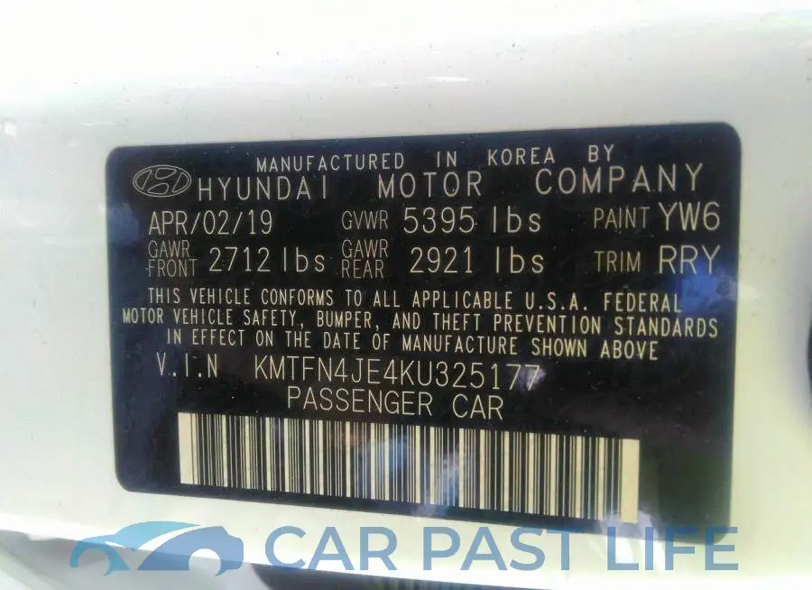 KMTFN4JE4KU325177# 9