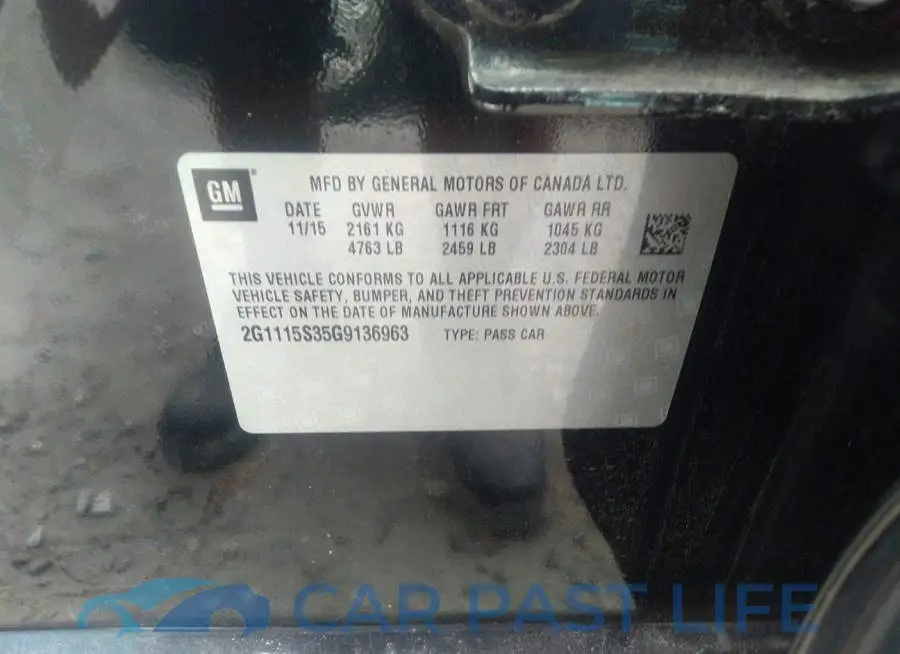 2G1115S35G9136963# 9