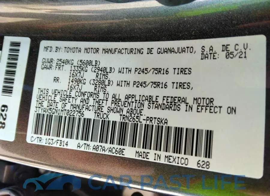 3TYAX5GN1MT022756# 9