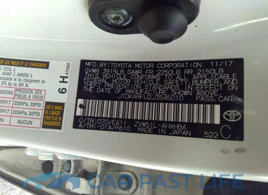 JTDKARFU2J3545010# 9