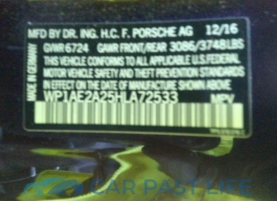 WP1AE2A25HLA72533# 9