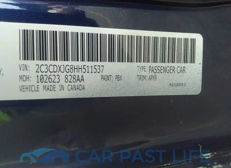 2C3CDXJG8HH511537# 9