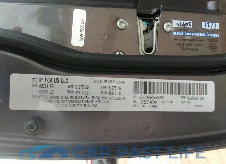 2C3CCABG6KH515382# 9