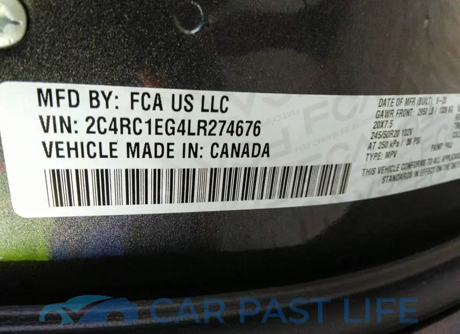 2C4RC1EG4LR274676# 9