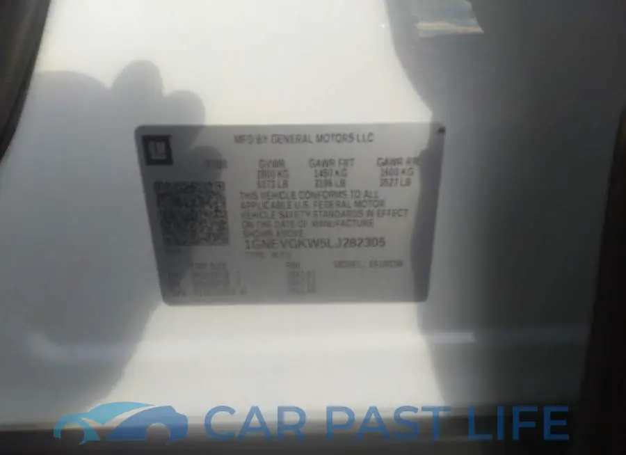 1GNEVGKW5LJ282305# 9