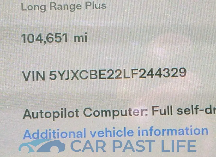 5YJXCBE22LF244329# 9