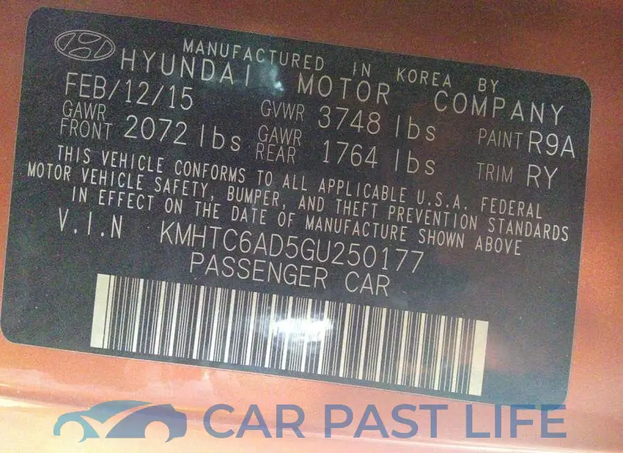 KMHTC6AD5GU250177# 9