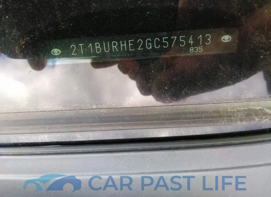 2T1BURHE2GC575413# 9
