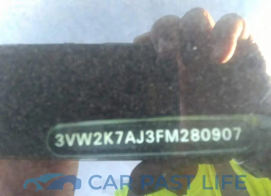 3VW2K7AJ3FM280907# 9
