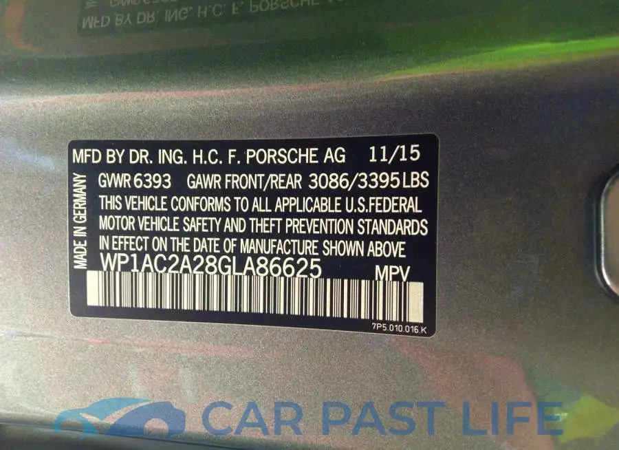 WP1AC2A28GLA86625# 9
