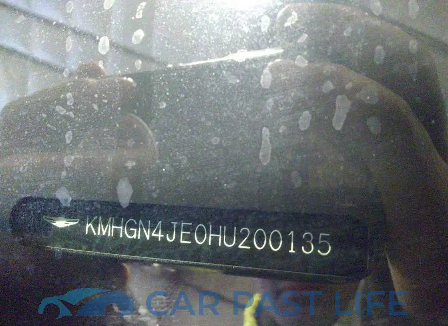 KMHGN4JE0HU200135# 9