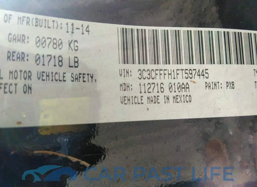 3C3CFFFH1FT597445# 9