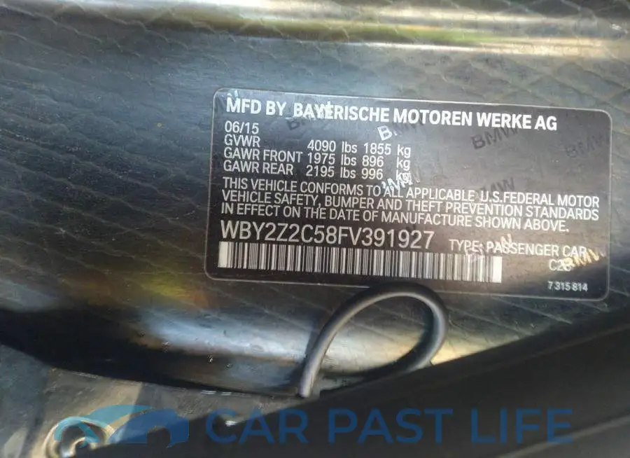 WBY2Z2C58FV391927# 9