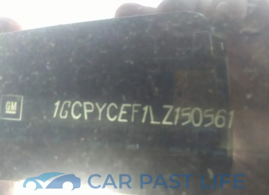 1GCPYCEF1LZ150561# 9